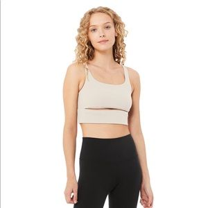 ALO YOGA SLIT SPORTS BRA